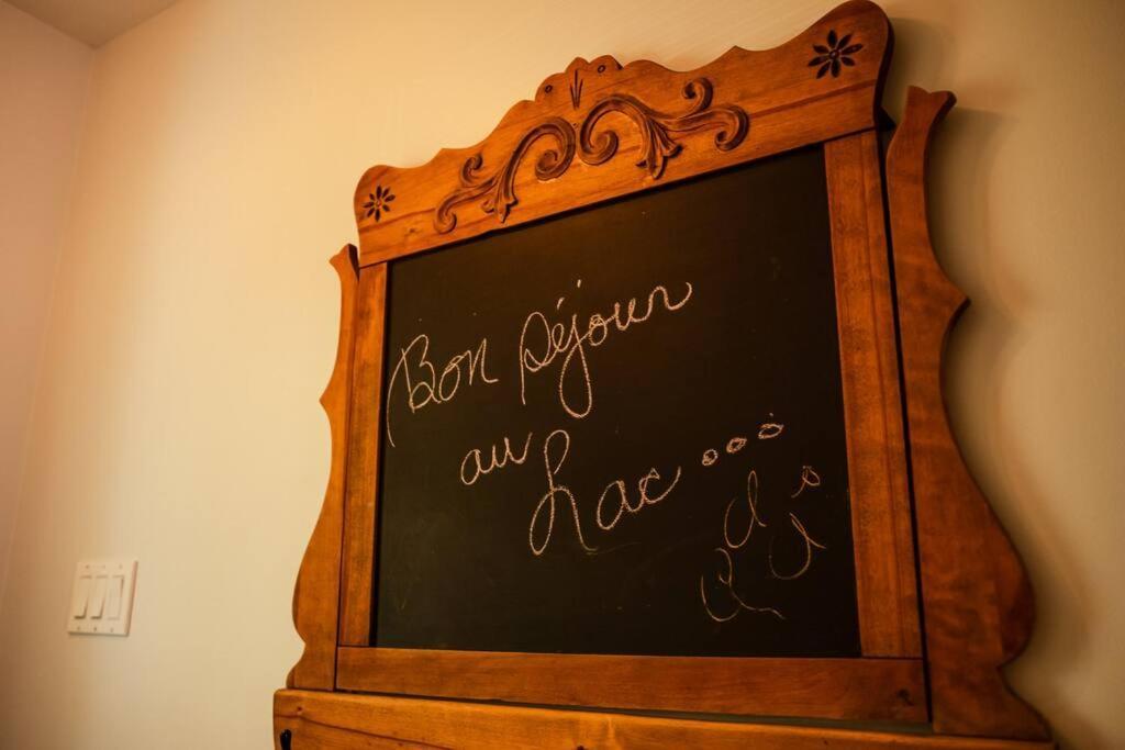 Maison Sur La Plage Chambord Bagian luar foto